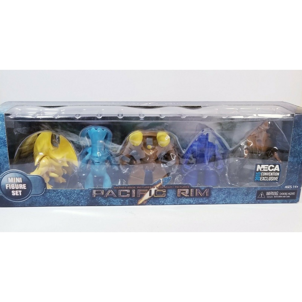 2015 NECA Convention Exclusive Pacific Rim 5 Mini Chibi Monster Figure Set